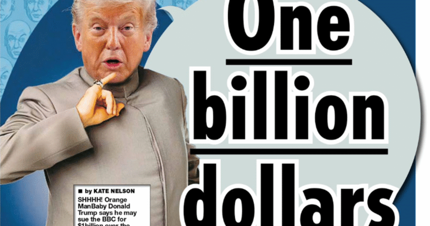 Donald Trump Compared To Dr. Evil By British Tabloid Over BBC Controversy