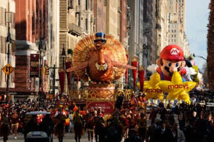 Macy’s Thanksgiving Day Parade Kicks Off In Manhattan