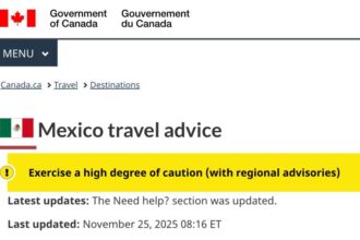 Mexico Pushes Back Against Latest Travel Warnings Issued by the Canadian Government