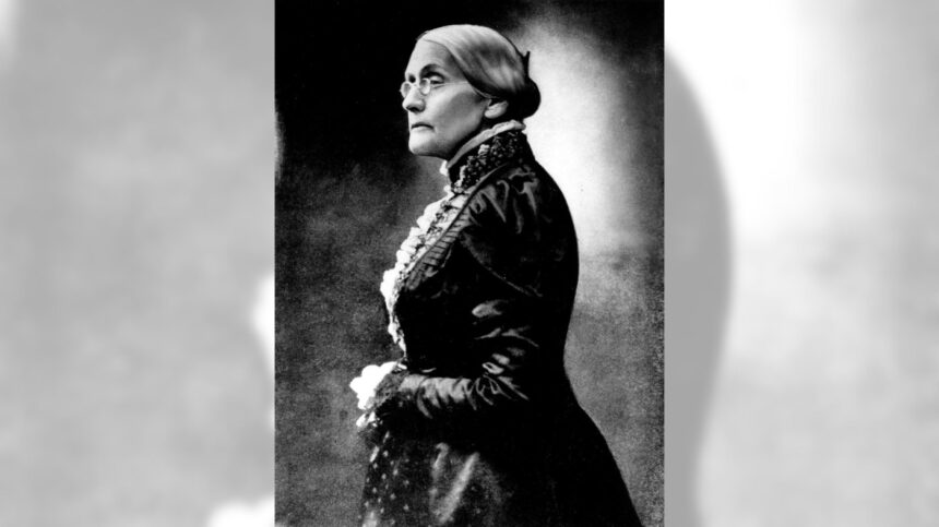 November 5, Susan B. Anthony defies law and casts vote for president