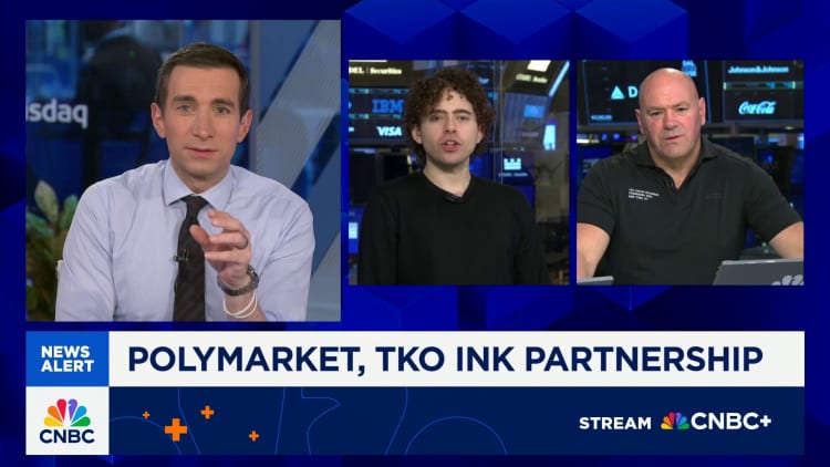 TKO, Polymarket strike multiyear deal to integrate prediction markets into UFC events