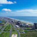South Padre Island on nice day
