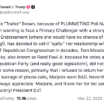 Trump Reacts To Marjorie Taylor Greene’s Resignation