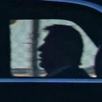 Trump's Limo Ride Had A Strange Moment, And Everyone Could See It