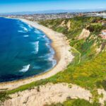 Aerial view of Torrance Beach from Palos Verde