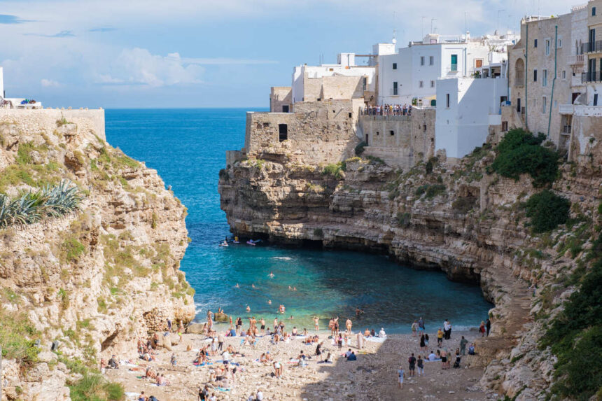 Polignano a Mare In Puglia, Italy