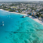 Aerial View Of Barbados, Caribbean Sea