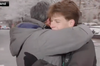 CNN Anchor Interviews Guy Sheltered In Place During Brown Shooting — His Son