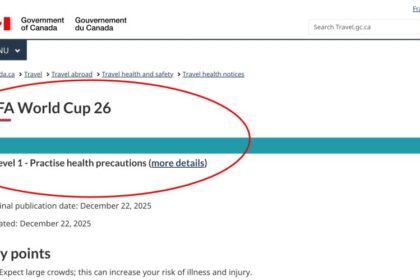 Canada Issues Health Warning for U.S. Travel Ahead of 2026