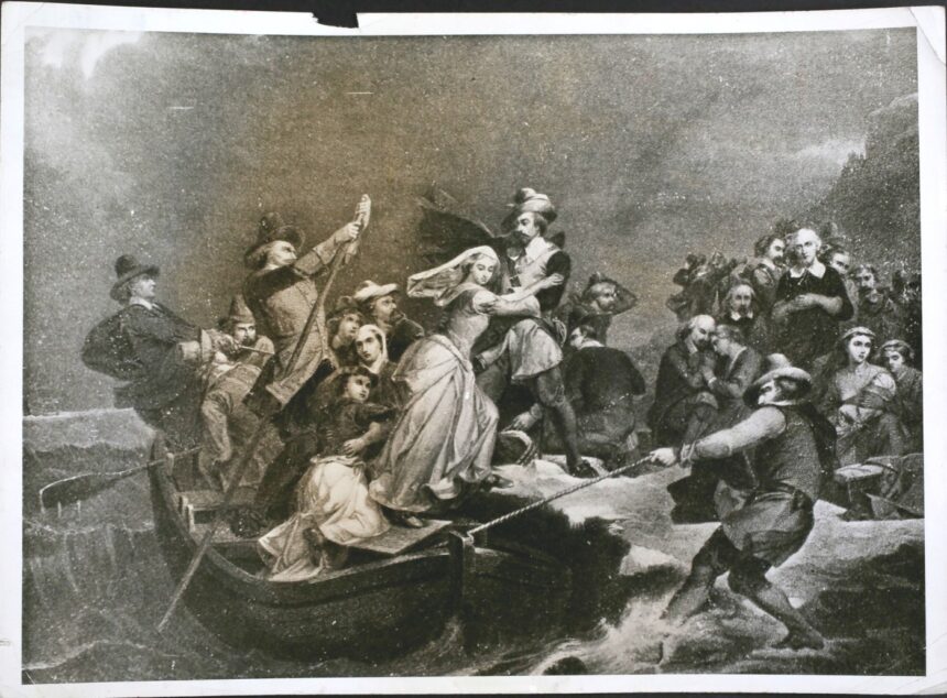 December 21, Pilgrims come ashore for the first time