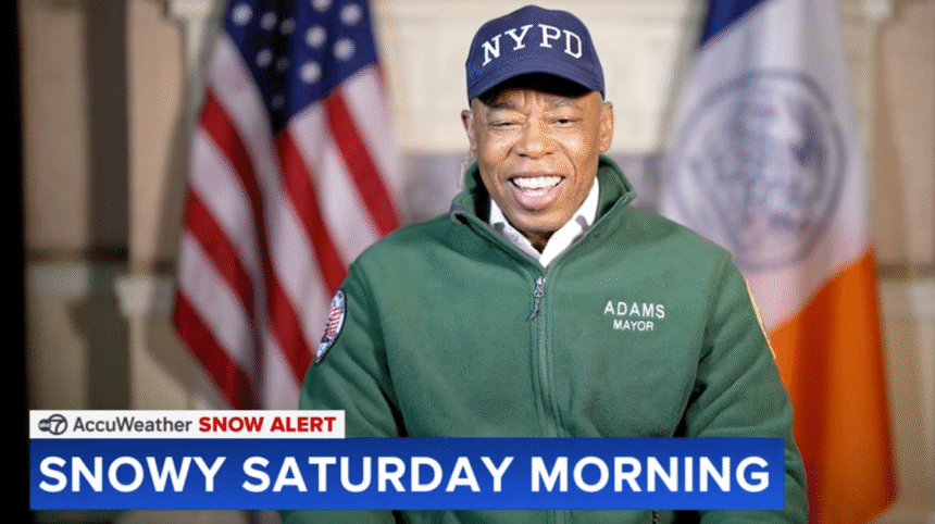 Eric Adams Tells New Yorkers To Spend The Snowstorm 'Baby-Making'