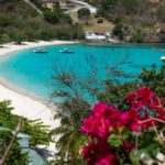 Morne Rouge Beach on Grenada island