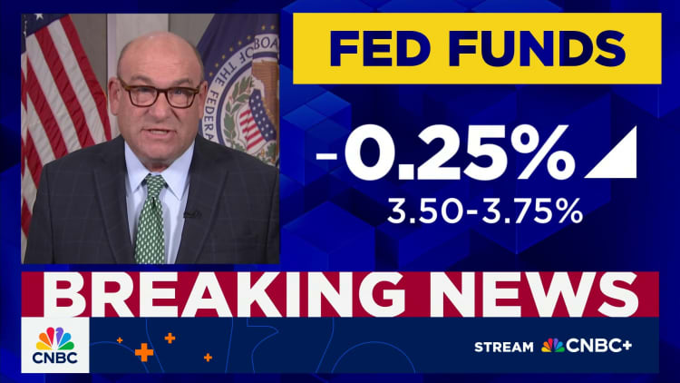 Fed interest rate decision December 2025: