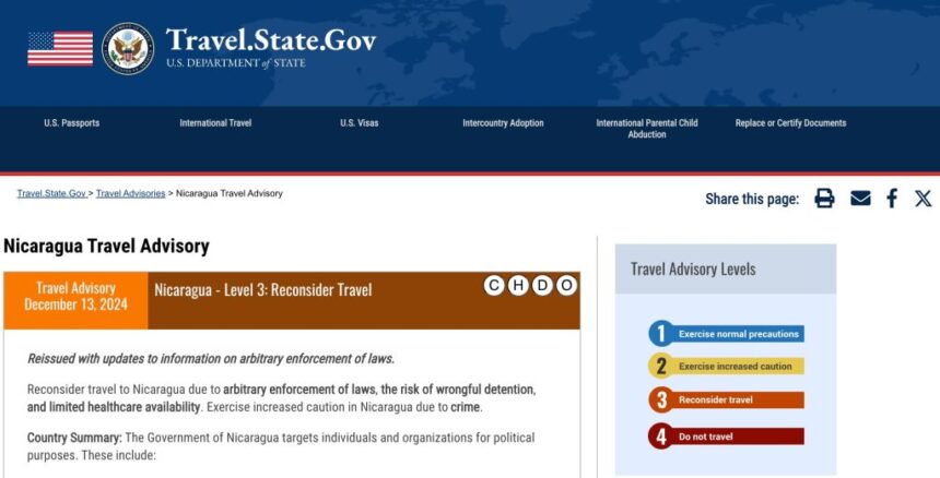 Is It Safe To Travel To Nicaragua? Travel Advisory 2026