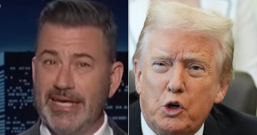 Jimmy Kimmel Crashes Trump's Cabinet Lovefest With A Devastating 4-Word Toast