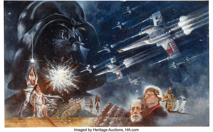 Legendary 'Star Wars' Painting Fetches Millions At Auction