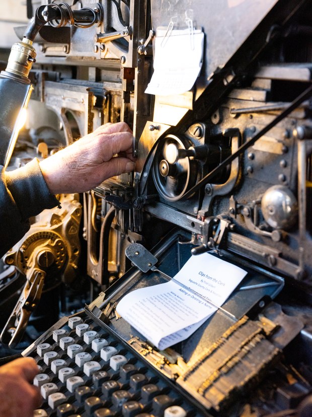 Saguache Crescent survives in Colorado mountains using linotype