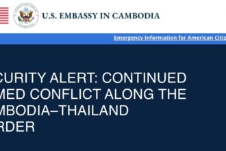 US Warns Against Travel Between These 2 Asian Countries