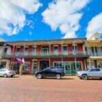Colorful downtown Natchitoches,LA buildings