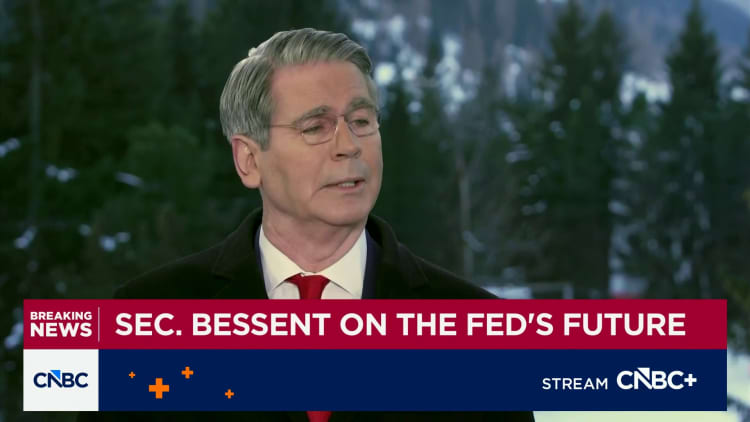Bessent says Trump's pick for the next Fed chair could happen next week