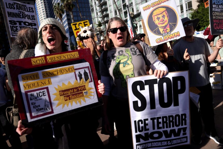 Check Out Photos Of Anti-ICE Protests Around The Country
