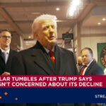 Dollar worst one-day rout since April. Trump says hasn't fallen too low