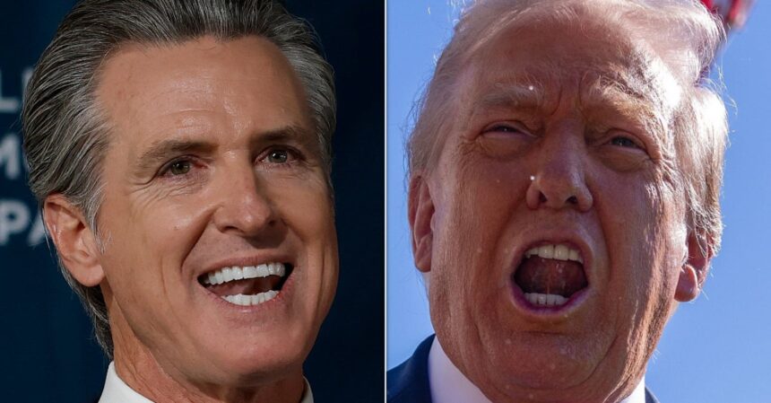 Gavin Newsom Taunts 'Total Loser' Trump In New Year's Message