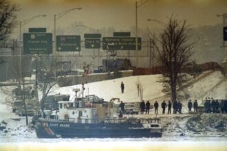 January 13, Plane crash into Potomac River in snowstorm kills 78