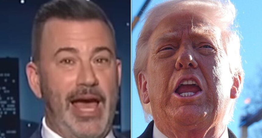 Jimmy Kimmel's Mental Image Of Trump May Never Leave Your Head