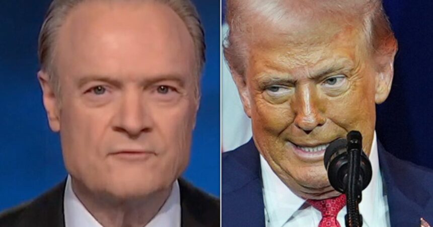 Lawrence O’Donnell Flips Trump’s Middle Finger Moment Into A Mocking Callback
