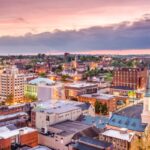 Broad view of downtown Macon, GA
