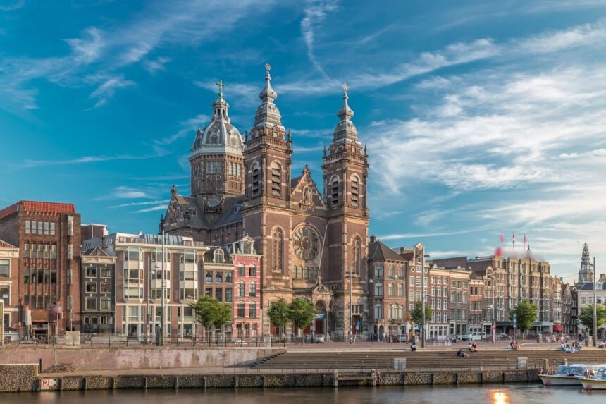 Central Area Of Amsterdam, Netherlands