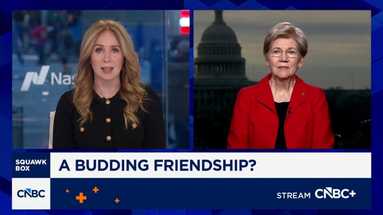 Sen. Warren says Trump called her about credit cards, affordability