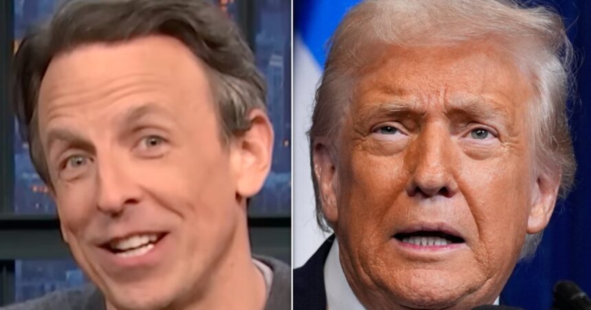 Seth Meyers Fulfills His New Year's Resolution With A Brutal Trump Supercut