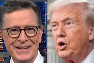 Stephen Colbert Has 1 Damning Question For 'Sundowning' Trump