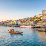 Ribeira District In Porto, Portugal