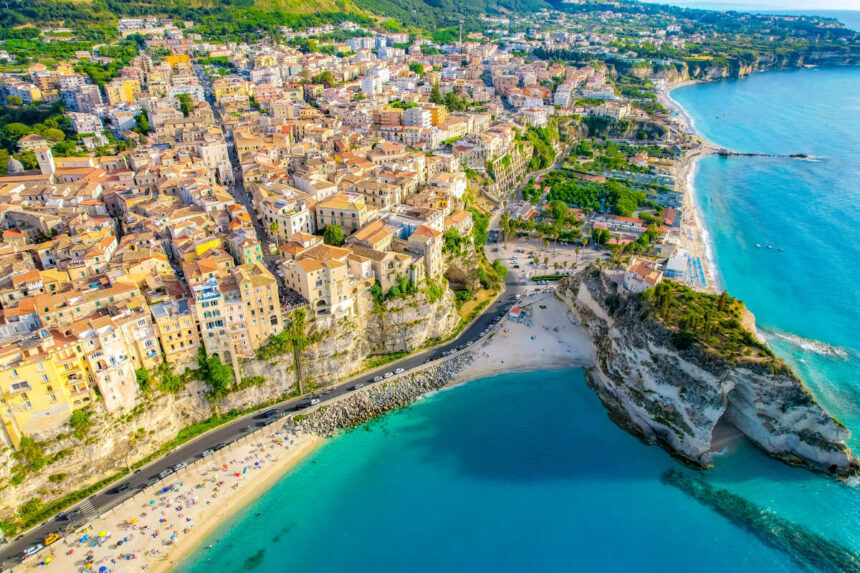 Panoramic View Of Tropea, Italy