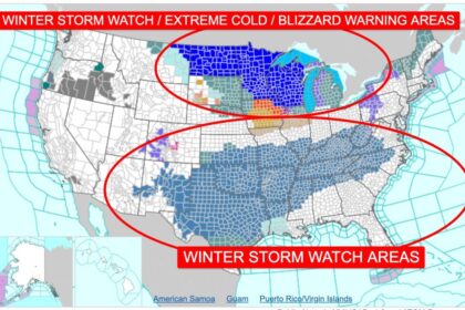 These U.S. States Are Currently Under Winter Storm Watch