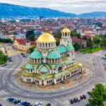 Aerial View Of Alexander Nevsky Cathedral, Sofia, Bulgaria