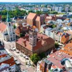 Aerial View Of Torun, Poland