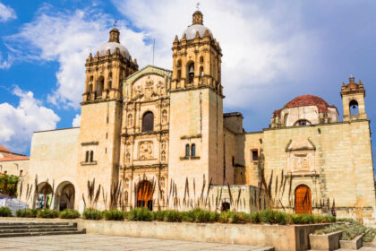 Stone Cathedral In Oaxaca de Juarez, Mexico