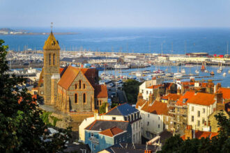 The Skyline Of St Peter Port, Guernsey