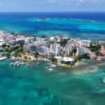 Aerial View Of San Andres Island, Colombia