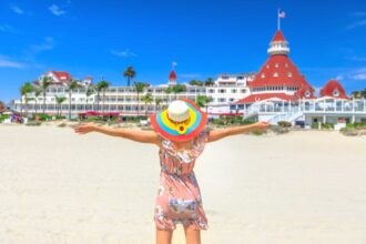 Hotel del Coronado beachfront