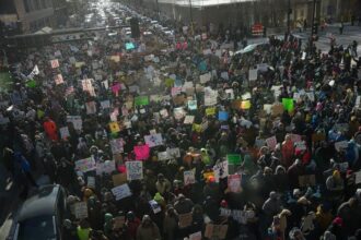 Thousands Rally Against Immigration Enforcement In Subzero Minnesota Temperatures