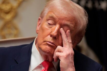 Trump Claims This Is Why He Closes His Eyes In Cabinet Meetings