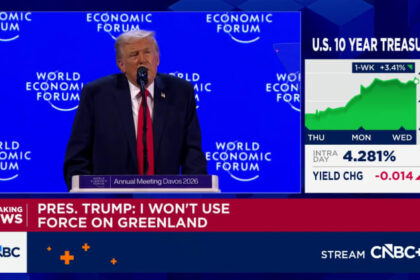 Trump urges Congress to enact 10% credit card interest rate cap