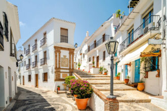 Frigiliana In Costa Del Sol, Spain