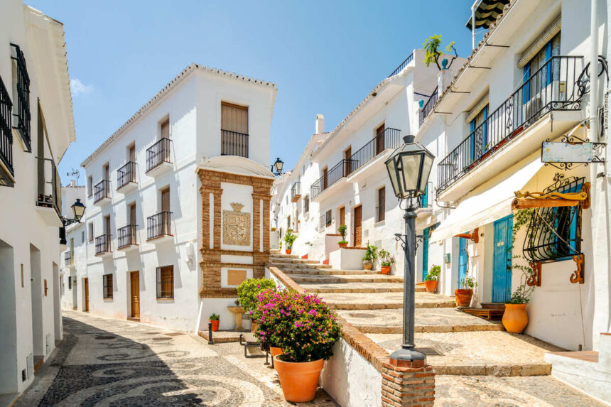 Frigiliana In Costa Del Sol, Spain