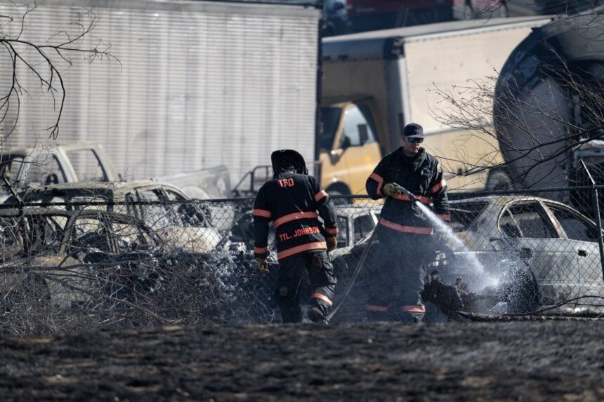 About 150 BMWs burn in Thornton wildfire